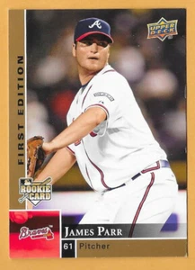JAMES PAAR ATLANTA BRAVES #24 - UPPER DECK FIRST EDITION NM-MT 2009 - Picture 1 of 2