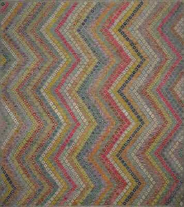 Kilim Earrings | 10 x 9 | Home Decor | Area Rugs - Picture 1 of 8