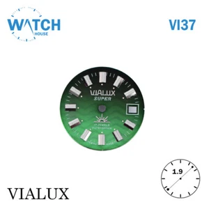 Reloj suizo original vintage Vialux código esfera #VI37# hecho en suiza - Imagen 1 de 2