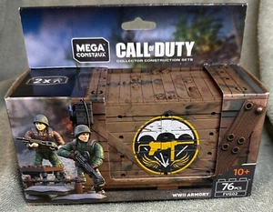 New Mega Construx Call of Duty WWII WW2 Armory NIB FVG02 NIB - Picture 1 of 3