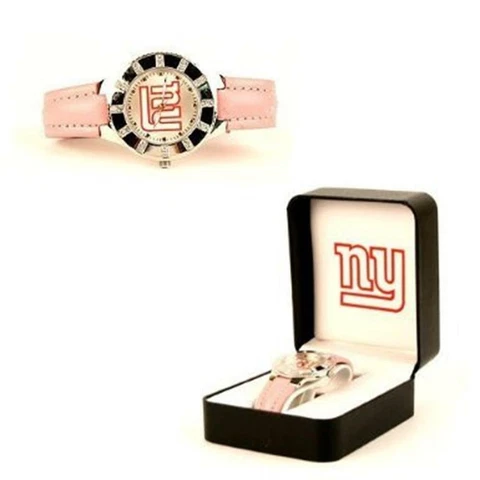NFL New York Giants Pink Ladies Watch Gift Box Cover