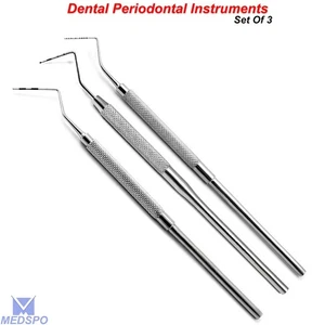 Sonda periodontal codificada por colores William Marking período diagnóstico medición de profundidad - Imagen 1 de 7