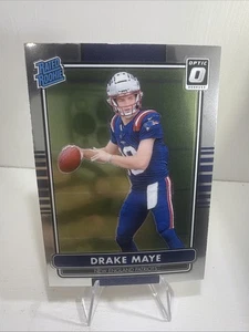 2024 Panini Donruss Optic - 2014 Retro Series Drake Maye #3 (RC) - Picture 1 of 7