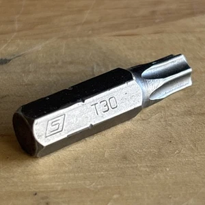 Snap On Tools T30 Torx Bit Driver 1/4" Shank Bit Only SDMT30D USA - Bild 1 von 4