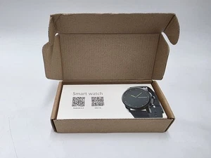 BRAND NEW NOS • SMART WATCH android IOS • BLACK - Zdjęcie 1 z 7