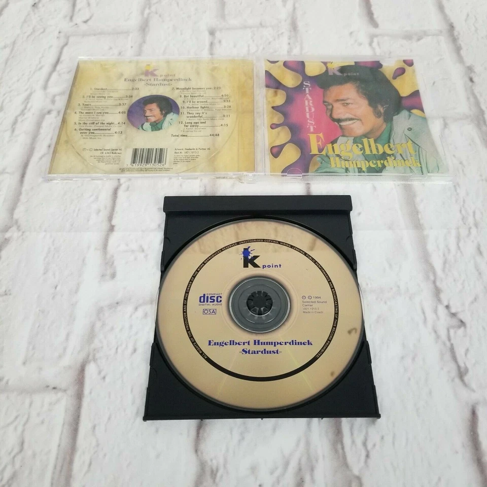 Engelbert Humperdinck Stardust CD czech K Point 1994 Foto 1 de 4