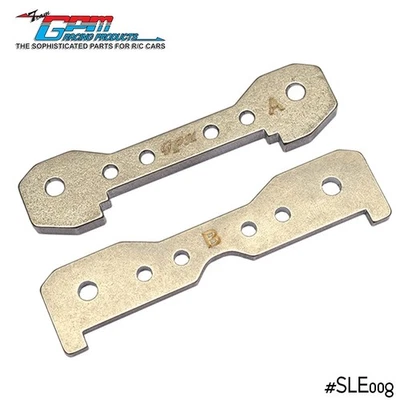 GPM Stainless Steel Front Or Rear Lower Bulkhead Tie Bar For TRAXXAS 1/8 Sledge - Image 1 of 4