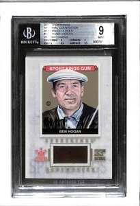 2012 SPORTKINGS 33 NATIONAL #11 GOLD 1/1 BEN HOGAN GAME-USED RELIC! BGS 9 - Picture 1 of 2