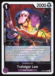 Trafalgar Law (069) OP09-069 One Piece TCG Foil R NM - Picture 1 of 2