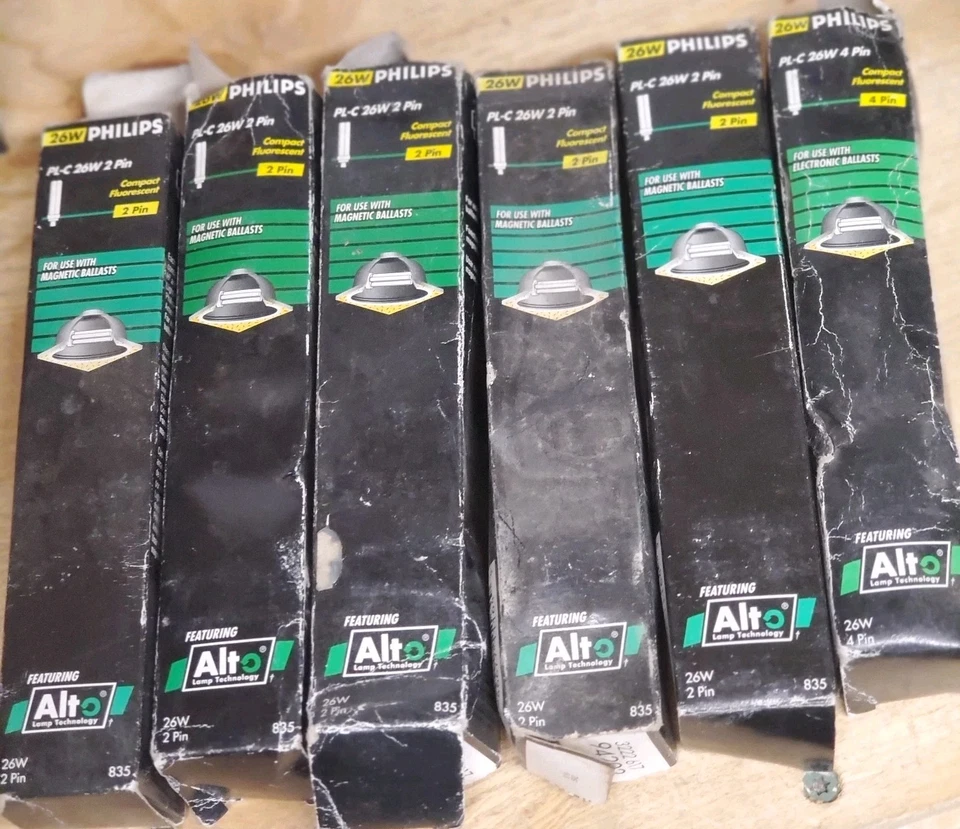 Philips Alto 26w Pl-c 4 Pin Compact Fluorescent Light Bulb