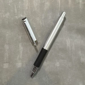 TOMBOW 980 ZOOM Rollerball Pen Silver Metal -Great Condition -No Box - Picture 1 of 9