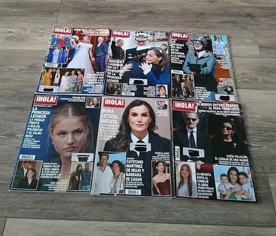 Hola En Español Spanish Book Magazines Ex Library Lot of 6 2025 Editions - Image 1 of 4