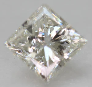 Zertifiziert 1,03 Karat G VS1 Princess natürlicher verbesserter loser Diamant 5,56 x 5,52 mm - Bild 1 von 4