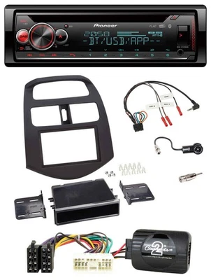 Pioneer Lenkrad DAB CD Bluetooth USB Autoradio für Chevrolet Spark KLM 2012-2013 - Bild 1 von 4