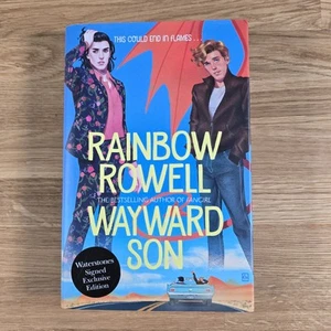 Wayward Son by Rainbow Rowell (Hardcover, 2019) Waterstones Signed Edition - Imagen 1 de 15