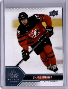 Shane Wright Base #1 2022 Upper Deck Team Canada Juniors - Picture 1 of 2
