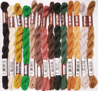 Lot of 14 DMC MEDICIS Tapestry Wool 14 Different Colors  A - Image 1 of 4