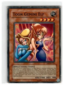 Yu-Gi-Oh! Toon Gemini Elf Common DB2-EN119 Heavily Played Unlimited - Picture 1 of 2