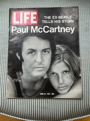 Life Magazine Apr 16 1971 Paul McCartney - Image 1 of 2