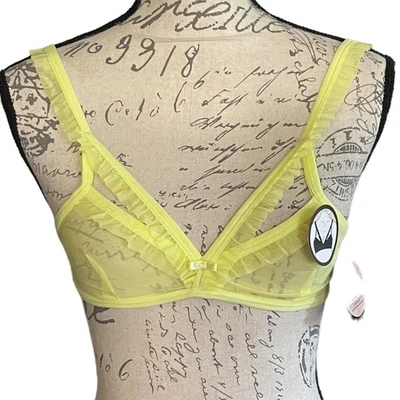 Peek A Dew By Honeydew Mesh Rebecca Bralette Medium - Image 1 of 2