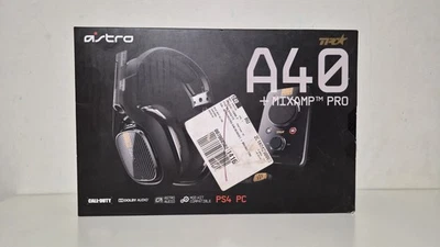 Discontinued Logitech - ASTRO Gaming A40 TR Gaming Headset with MixAmp TR Pro - Image 1 of 4