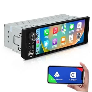Autoradio Touchscreen 6,36 Pollici Singolo Din - Sistema Linux Singolo Din - Foto 1 di 7