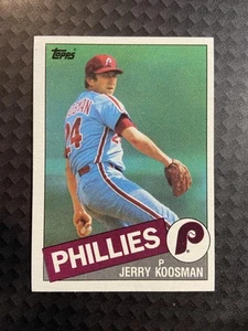 Nm Jerry Koosman #15 1985 Topps Philadelphia Phillies - Picture 1 of 2