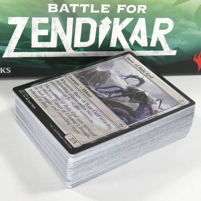 BATTLE FOR ZENDIKAR ~ Complete 80 Card UNCOMMON SET MtG Zulaport Cutthroat Hagra - Image 1 of 3
