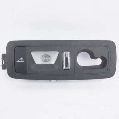 PORSCHE CAYENNE 2012-2018 TECHO TRASERO DERECHO DOMO LUZ LÁMPARA DE LECTURA NEGRO OEM Foto 1 de 4