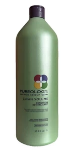 PUREOLOGY Clean Volume Conditioner Color Care 33.8 fl oz / 1 L Condition - Picture 1 of 2