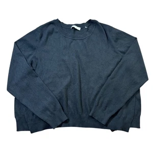 Suéter Mika Mindel XL Negro Tejido Viscosa Nylon Mezcla Seda Clásico Informal - Imagen 1 de 7