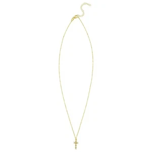 Collar Cruz Oro Diamante Oro Oro Oro Oro Oro Oro Oro Oro - Imagen 1 de 2