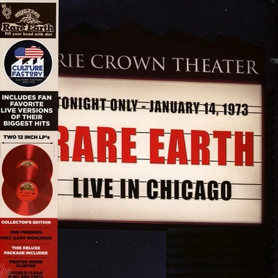 Rare Earth - Live In Chicago (Vinyl 2LP - 2014 - US - Reissue) - Bild 1 von 2