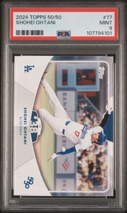 Shohei Ohtani 2024 Topps 50/50 #49 PSA 9 - Imagen 1 de 3