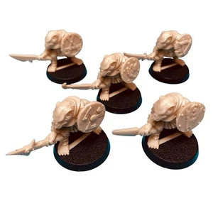 Advanced Heroquest Skaven x 5 + Shields & Bases Warhammer Fantasy Citadel - Picture 1 of 2