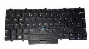 Dell Latitude E5450 E5470 5480 5490 Backlit UK QWERTY Laptop Keyboard 0K9V28 - Picture 1 of 2