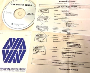 5/4/96 THE BEATLE YEARS AWARDS 12 TUNES/ IN DEPTH INTERVIEWS/COMMENTARY - Picture 1 of 2