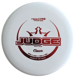 NEW DYNAMIC DISCS CLASSIC SOFT MOONSHINE JUDGE 176g, GLOW IN THE DARK - Picture 1 of 3