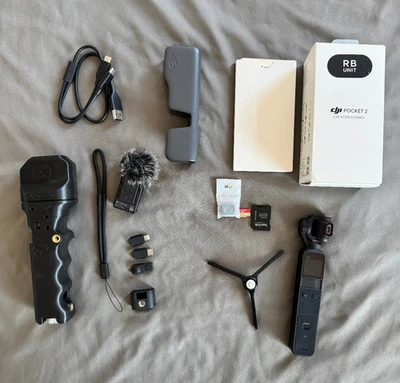 DJI Osmo Pocket 2 Creator Combo Handheld Gimbal 4K Camera - Image 1 of 4