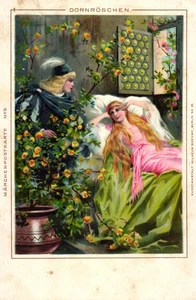 Märchen, Dornröschen, um 1900/05 - Picture 1 of 2