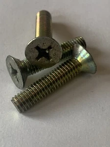 CiViC Accord odyssey CRX Del Sol CR-V DOOR LOCK LATCH SCREWS 6x28 Flat Phillips - Picture 1 of 3