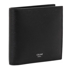Cartera CELINE Plegable Hombre Cuero 10B65 3BEN 38SI Negra - Imagen 1 de 8