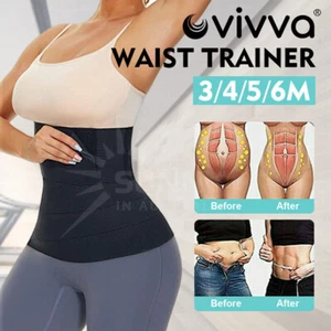 Snatch Me Up Bandage Shape Wear Wrap Lumbar Waist Support Sauna Belt Trimmer - Picture 1 of 12
