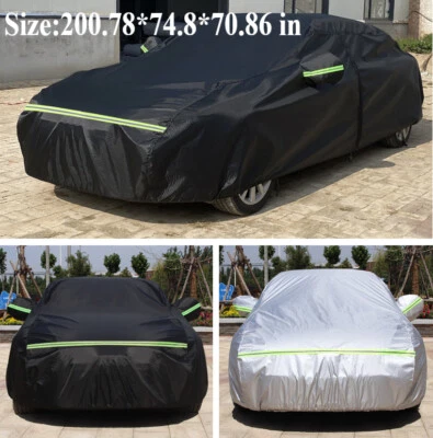 SUV Thicken Car Cover Outdoor Snow Sun UV Protection For Toyota Highlander - Image 1 of 4