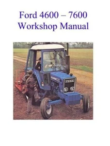Ford 2600 to 7600 Tractors Dealers Workshop Manual - Picture 1 of 4