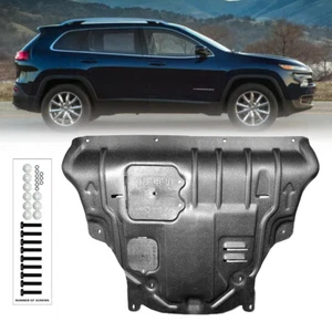 For Jeep Cherokee 2015-2017 Under Engine Splash Guards Front Engine Mud Flaps - Bild 1 von 11