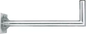 PremiumX 80cm Wandhalter mit Verstrebung Stahl Ø 60mm Wandhalterung SAT Schüssel - Foto 1 di 3