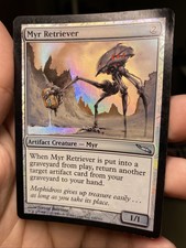 Foil Myr Retriever Mirrodin MTG PL Card