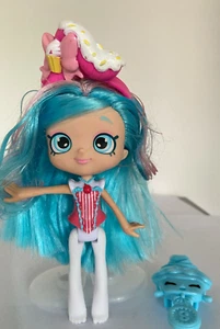 SHOPKINS SHOPPIES Doll JESSICAKE 14cm with Moveable Parts & Brushable Hair - Picture 1 of 9