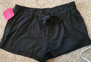 Isabel Maternity Shorts- Pull On - Tie Front Sz L- NWT - Picture 1 of 1